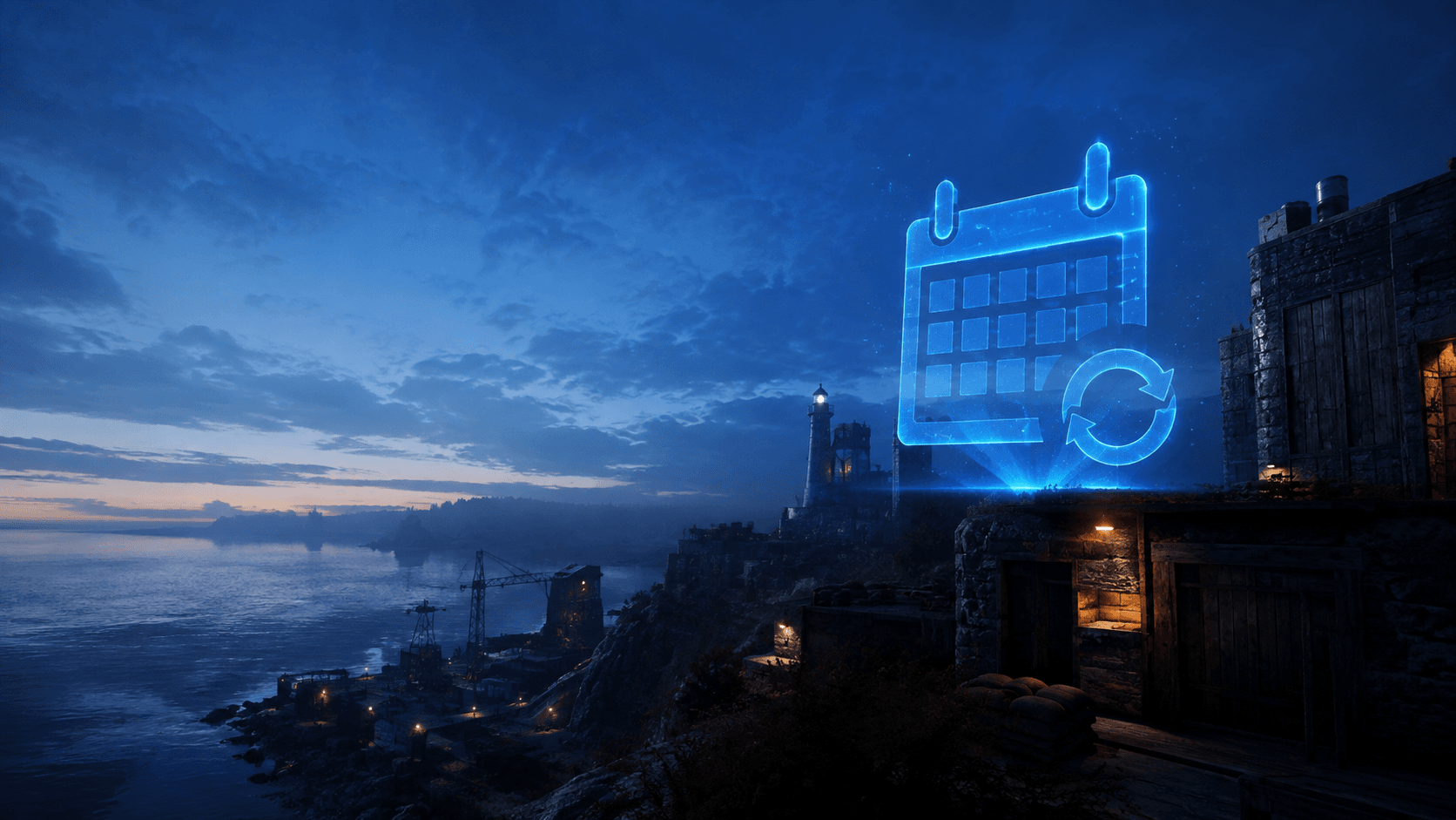 Реалистичная обложка: календарь вайпа и база Rust